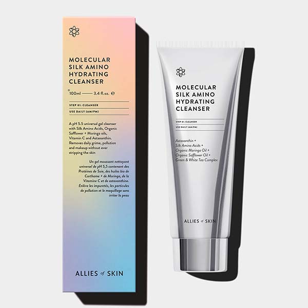 Shop Molecular Silk Amino Hydrating Cleanser by Allies of Skin